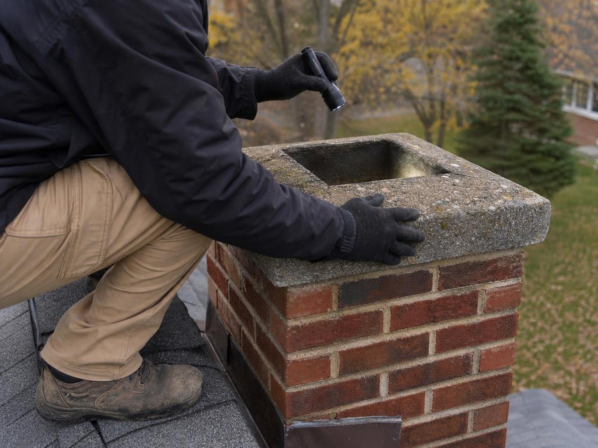 Memo Chimney Repair work in Colmar Manor